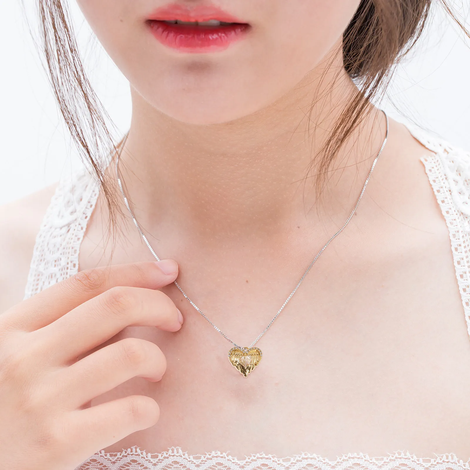 3Pcs Heart Shaped Charms Jewelry Making Charms DIY Craft Accessories for Necklace Bracelet Keychain Earring Anklet Mobile Bag