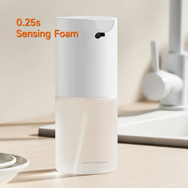 Xiaomi 1S Automatic Induction Bacteriostatic Soap Dispenser 3D Micron-level Foam 400Times Touchless Rechargeable Hand Washer