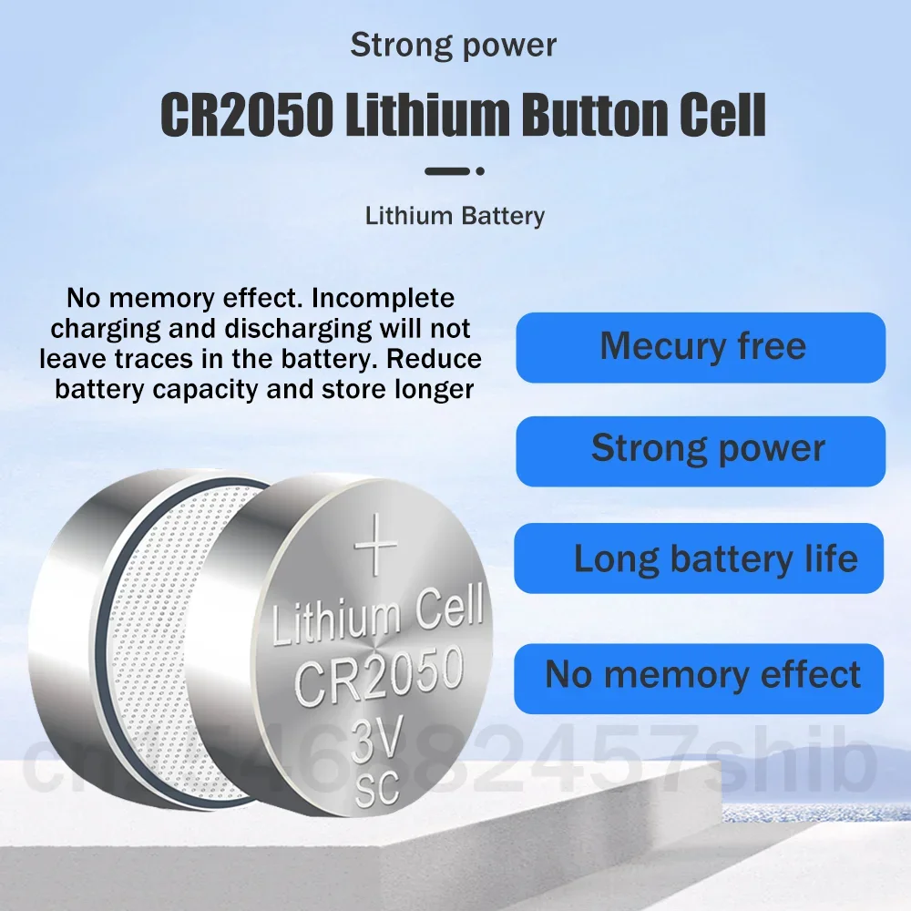 2-20pcs CR2050 2050 3V Lithium Battery BR2050 LM2050 For Car Remote Control Electronic Watch Toy Scale Shaver Button Coin Cells