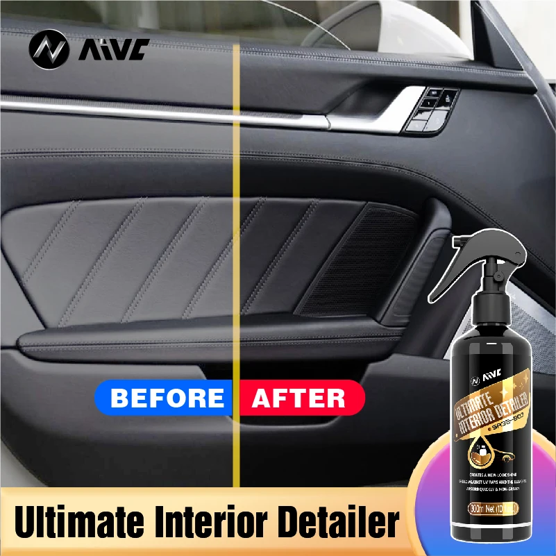 Car Interior Detailer Plastic Restorer Car Cleaning Products Auto Polish Coating Car Detailing Renovator Leather Refurbish