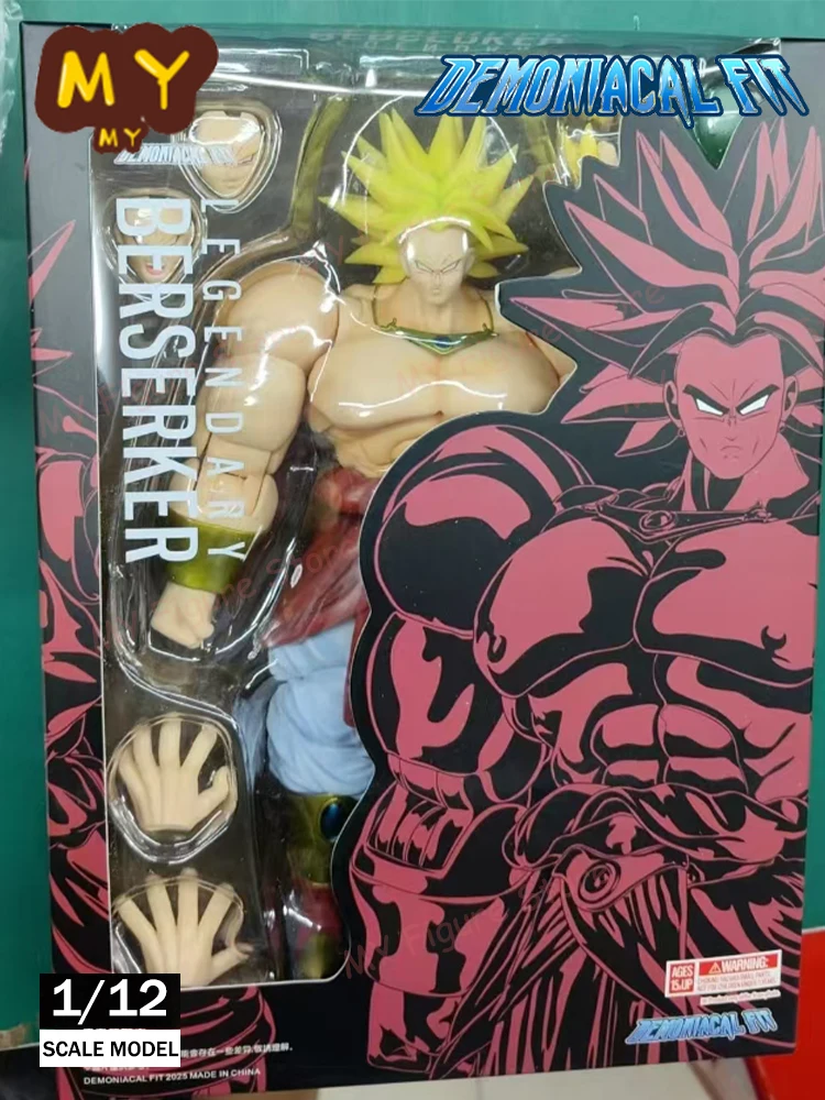 Figura Demoniacal Fit Dragon Ball legendaria Berserker Broly figura de acción estatua de PVC colección Dbz juguete para niños regalo de cumpleaños