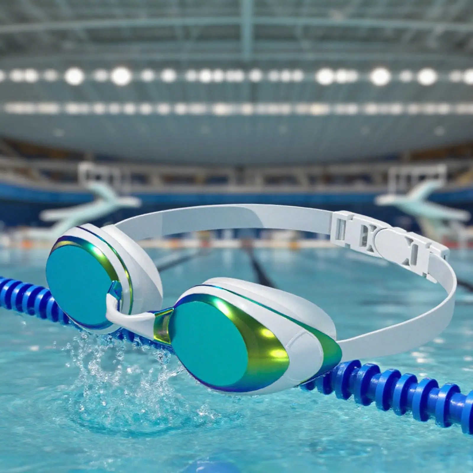 Picture 5: Swimming Goggles Women Men Waterproof Leakproof Adjustable Kids Pool Goggles