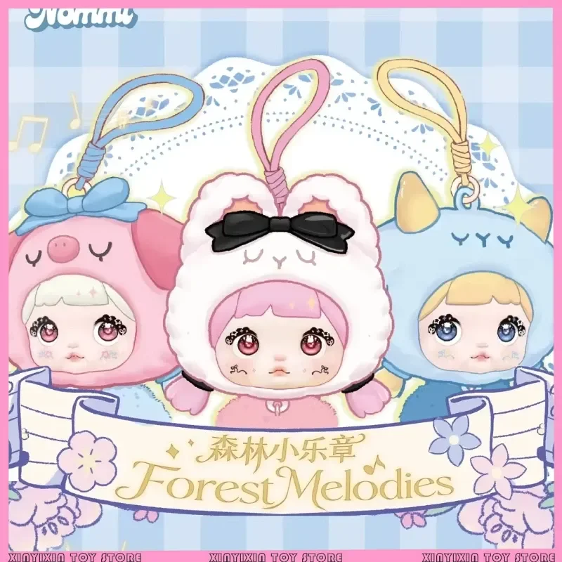 

Nommi Forest Symphony Silicone Earphone Bag Blind Box Girl Bag Doll Pendant Mysterious Box Surprise Toy Gift