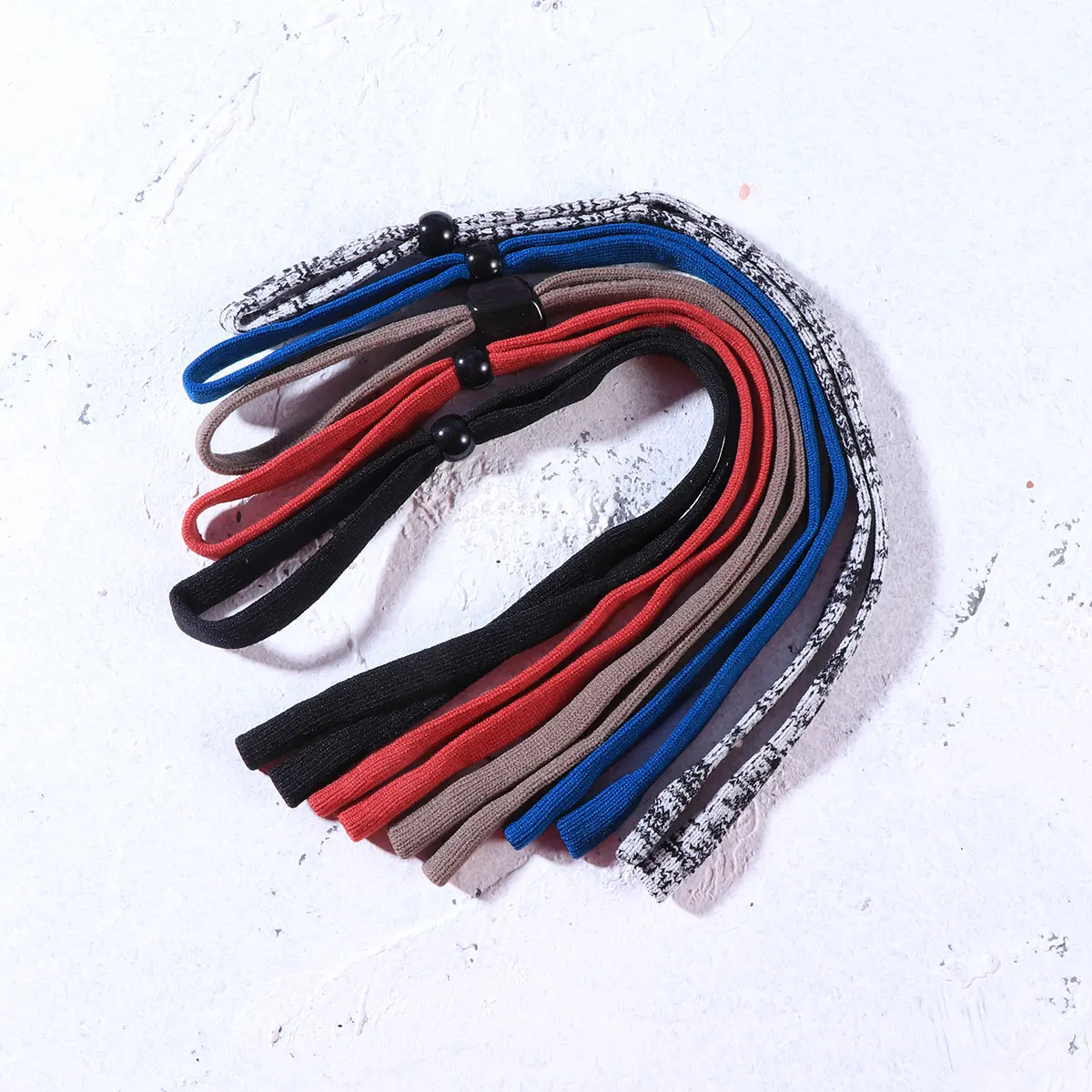 

5 pcs Eyeglasses Straps Adjustable Coils Anti Slip Secure Fit Most Frames Glasses Cord Women Nylon Retainer Landyard Sports