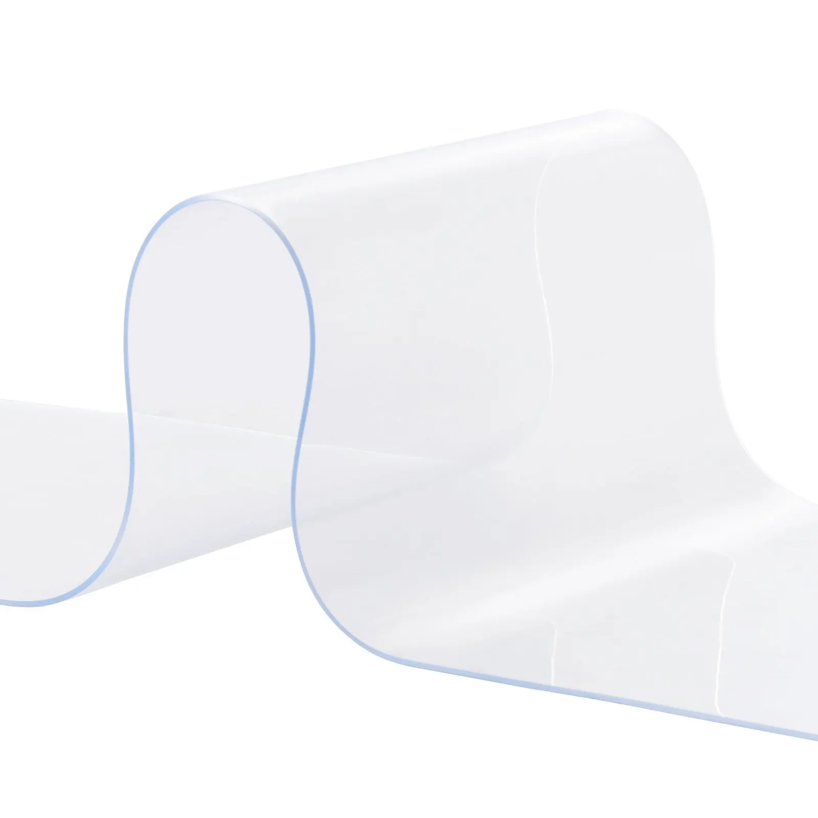 

Виниловые дверные панели в рулонах, 50 футов x 8 дюймов, для склада, гаража, сарая, прозрачный ПВХ материал, для проходных морозильных камер и холодильных установок, Super Ribbon