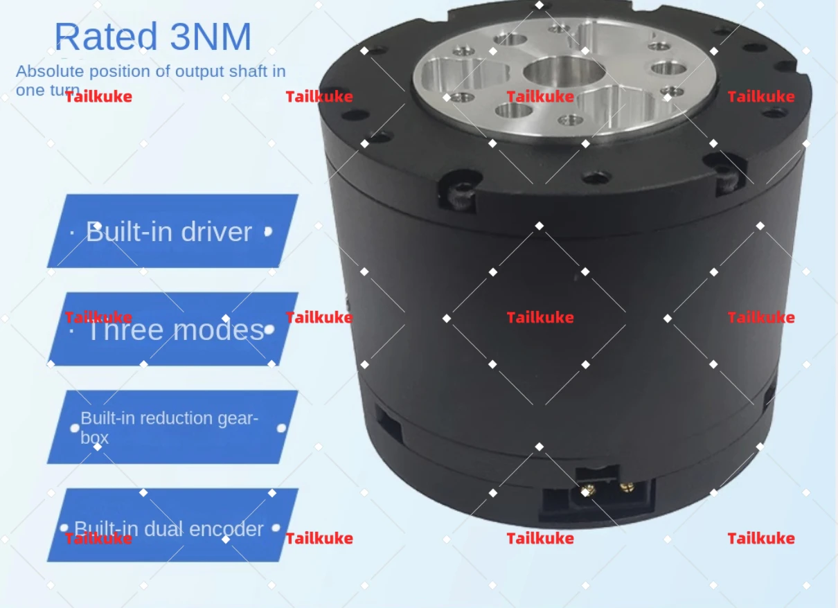 MIT drive brushless servo arm joint motor module FOCGM43 dual encoder V1.1 version