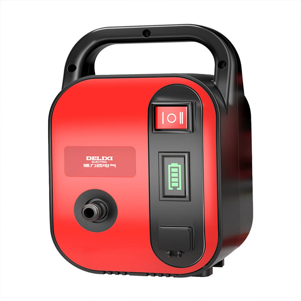 مضخة حوض كهربائية مضخة سقي حقل الخضروات الريفية القابلة لإعادة الشحن مضخة حوض كهربائية ليثيوم للري الزراعي في الهواء الطلق