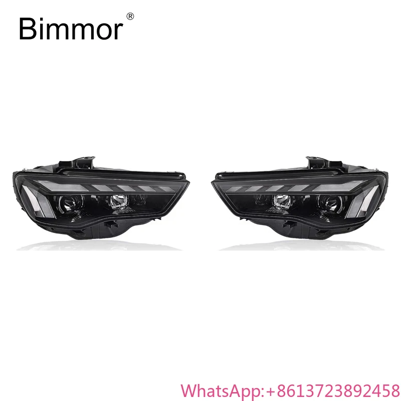 

BIMMOR Modification Headlight for Audi A3 2014-2016 Head Lamp Halogen Xenon Upgraded to RS5 Full Led Headlamp 2023 Plug and Play
