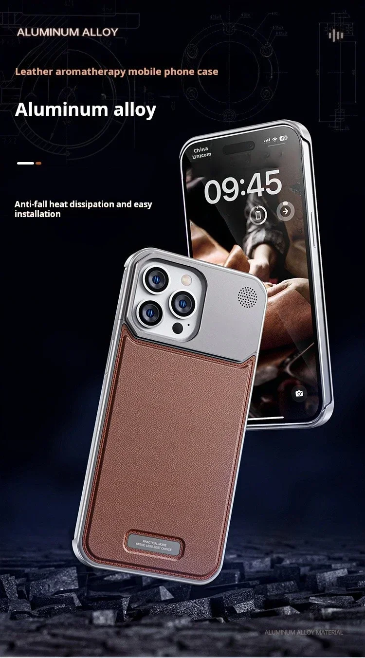 Clear Mirror Leather Phone Case For IPhone 16/15/14/13/12/11 Pro Max – Glossy, Plating
