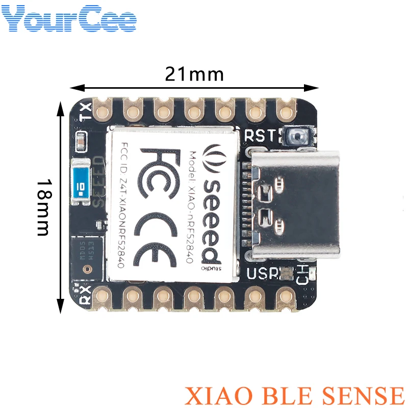 2 Stück/1 Stück Seeeduino XIAO BLE SENSE XIAO RP2040 nRF52840 Entwicklungsboard-Modul BLE 5.0 für Arduino Nano/uno Arm-Mikrocontroller