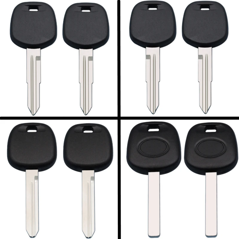10Pcs Replacement Key Case Transponder Key Shell For Toyota Yaris Camry RAV4 Prado Corolla With TOY41 TOY47 VA2 Blade