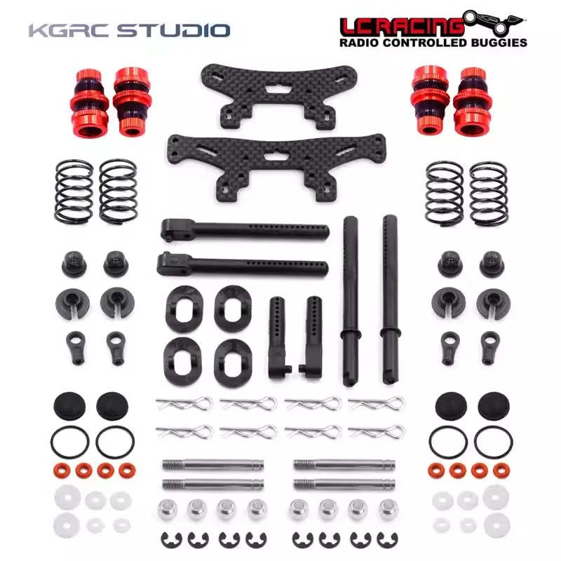 

LC Racing PTG-2/2R Rally RC Car Upgrade Parts - Short Shock Towers, Sway Bars & Oil Shock Mounts C8047 C8068