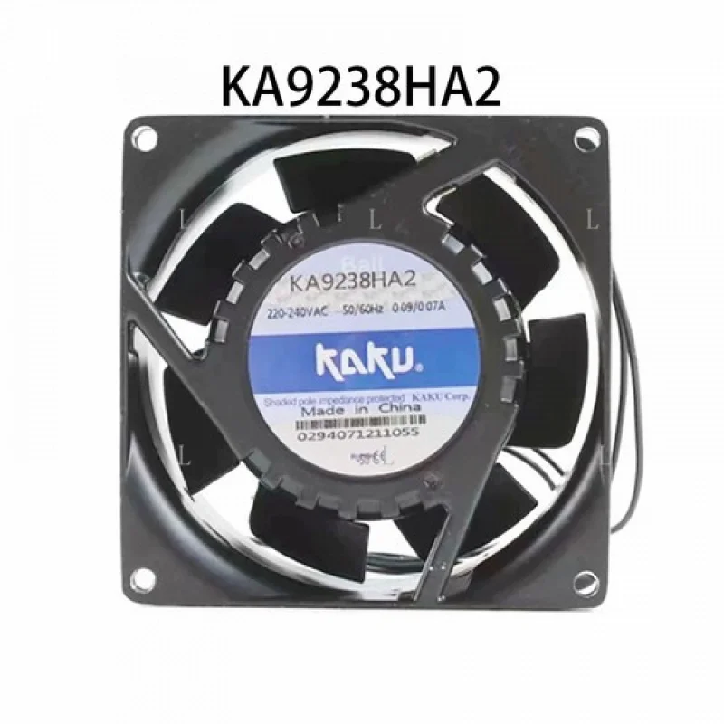 

L для осевого вентилятора KAKU 92*92*38 мм KA9238HA2 220/240 В 0,08/0,07 А Вентилятор охлаждения корпуса
