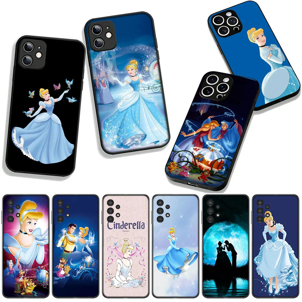 Чехол для телефона Apple iPhone 17 16 11 Pro XS Max SE3 XR 6 7 8 Plus 16E SE 2020 SE2 Air Case Золушка Принцесса