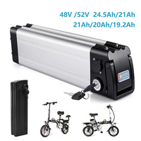 52V 48V 24.5Ah Silver Fish Foldable Ebike Lithium Ion Battery Pack 20Ah For R8 Janobike E20 Electric Folding Bicycle Batteries
