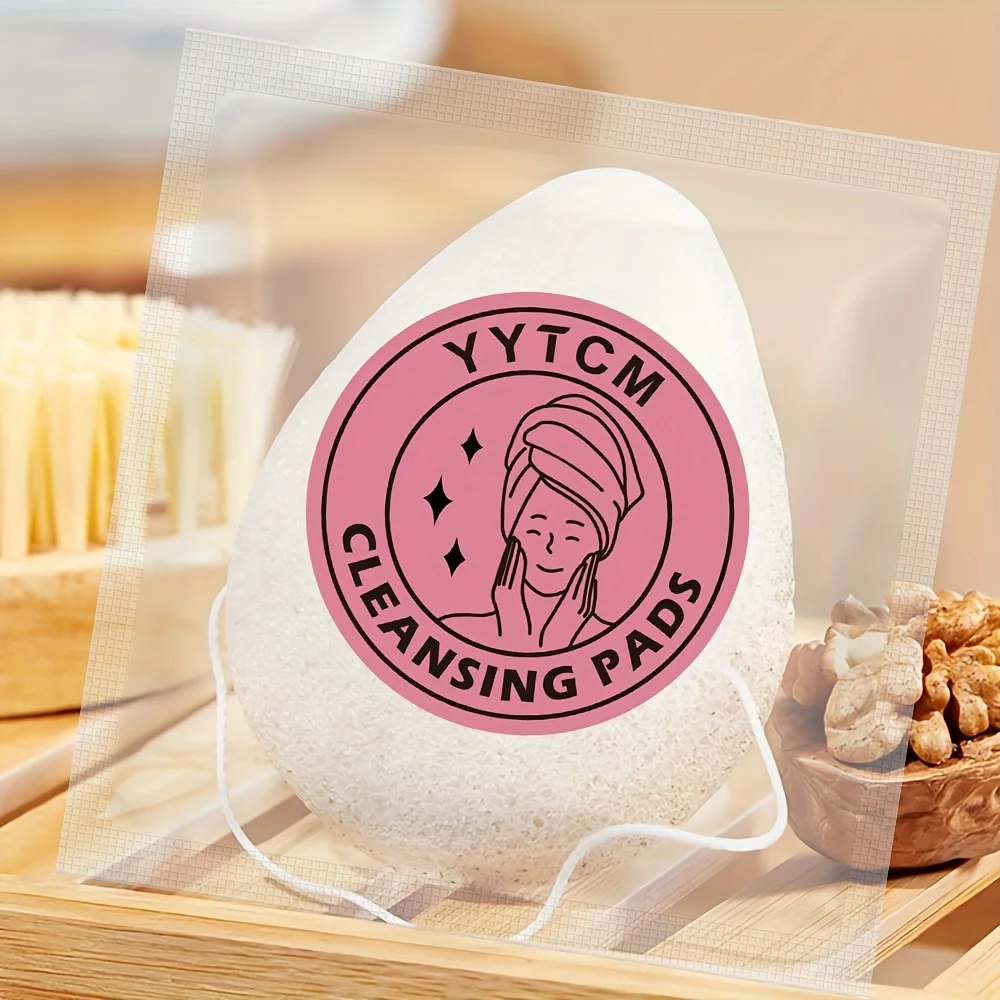 Walnut Seed Konjac Face Sponge, Natural Cleansing Puff for Face, Makeup Removal, and Soft Facial Cleansing Tool view 5