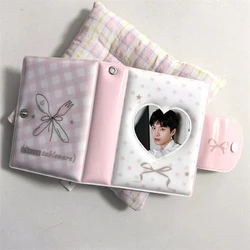 Sweet Cute Organizer Card Album Idol Photo Card Card Holder Photo Album Postcard Collector Card Lomo Card Kpop Binder