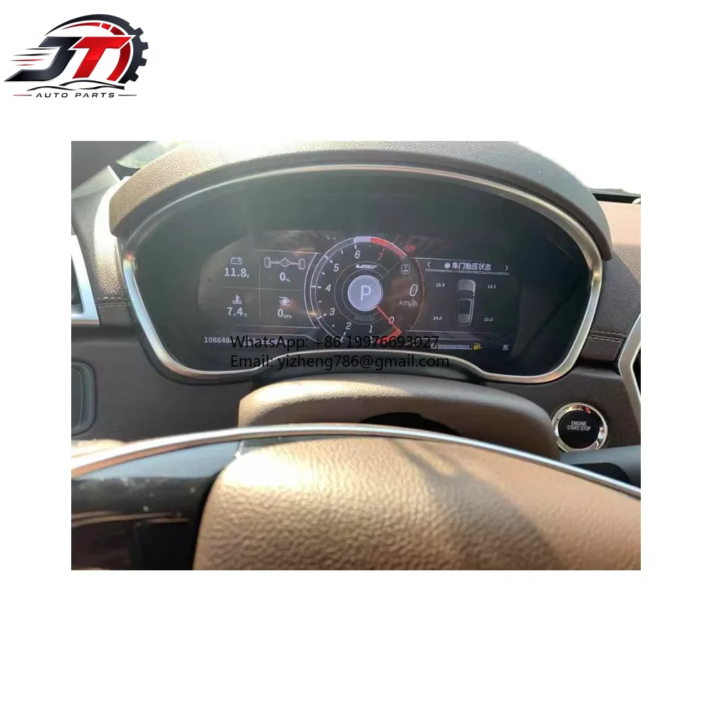 JT WEIJUNPRO 12.3 Inch Car For Auto Meter Speedometer Panel Digital Dashboard Instrument Cluster For Cadillac For ATS For ATSL D