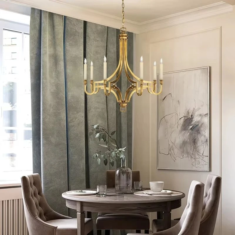 Lighting Modern Chandelier Lighting For Living Room Brass Hanging Lamp For Bedroom Contemporary Hanging Light Fixture
