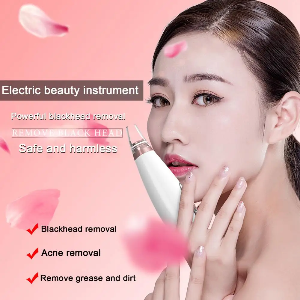 Pore Vacuum Cleaner Electric Blackhead Remover Vacuum with Usb Charging for Men Women Pore Cleaner for Keratin for Skin