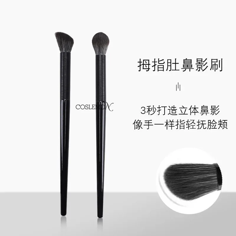 3 stks Make Up Kwasten Neus Schaduw Eye Concealer Gezichtsborstel Schuine Schuine Contour Vlam Hoogtepunt Cosmetische Schoonheid Make Up Tool