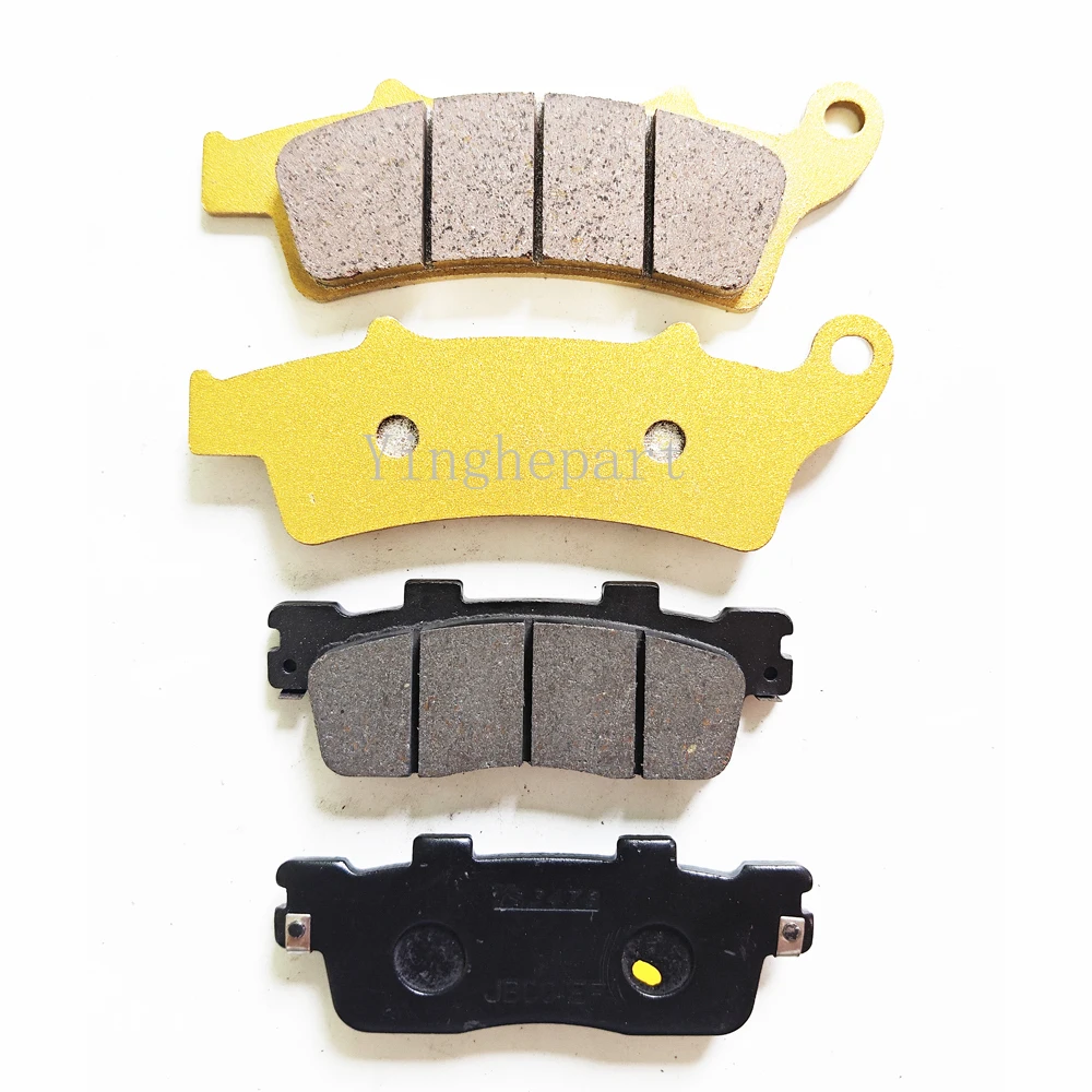 Motorcycle Front Rear Brake Pads For KYMCO K-XCT 2014 K-XCT300i 2012-2015 X Town 2016-2017