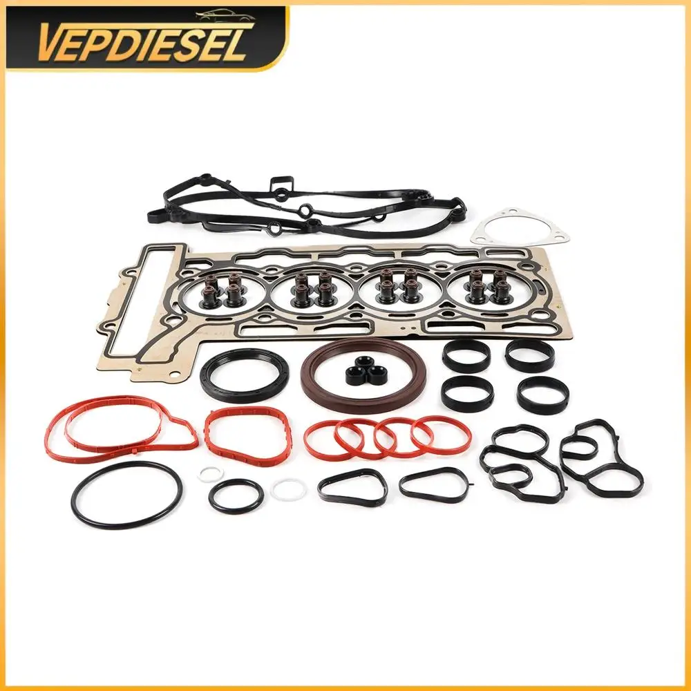 

1Set Engine Overhaul Gaskets Kit 11127586907 for BMW 116i 118i 316i F20 F30 MINI Cooper S R55 R56 N13 N18 1.6 Car Repair Parts