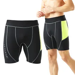 2mm Men Neoprene Shorts Water Aerobics Wet Suit Trunks Sports Wetsuit Pants