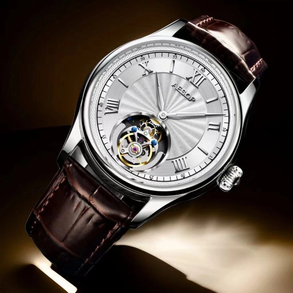 การปรับแต่งนาฬิกา Tourbillon การปรับแต่งนาฬิการะดับไฮเอนด์ การปรับแต่งของขวัญนาฬิกาโลโก้แบรนด์ของตัวเอง