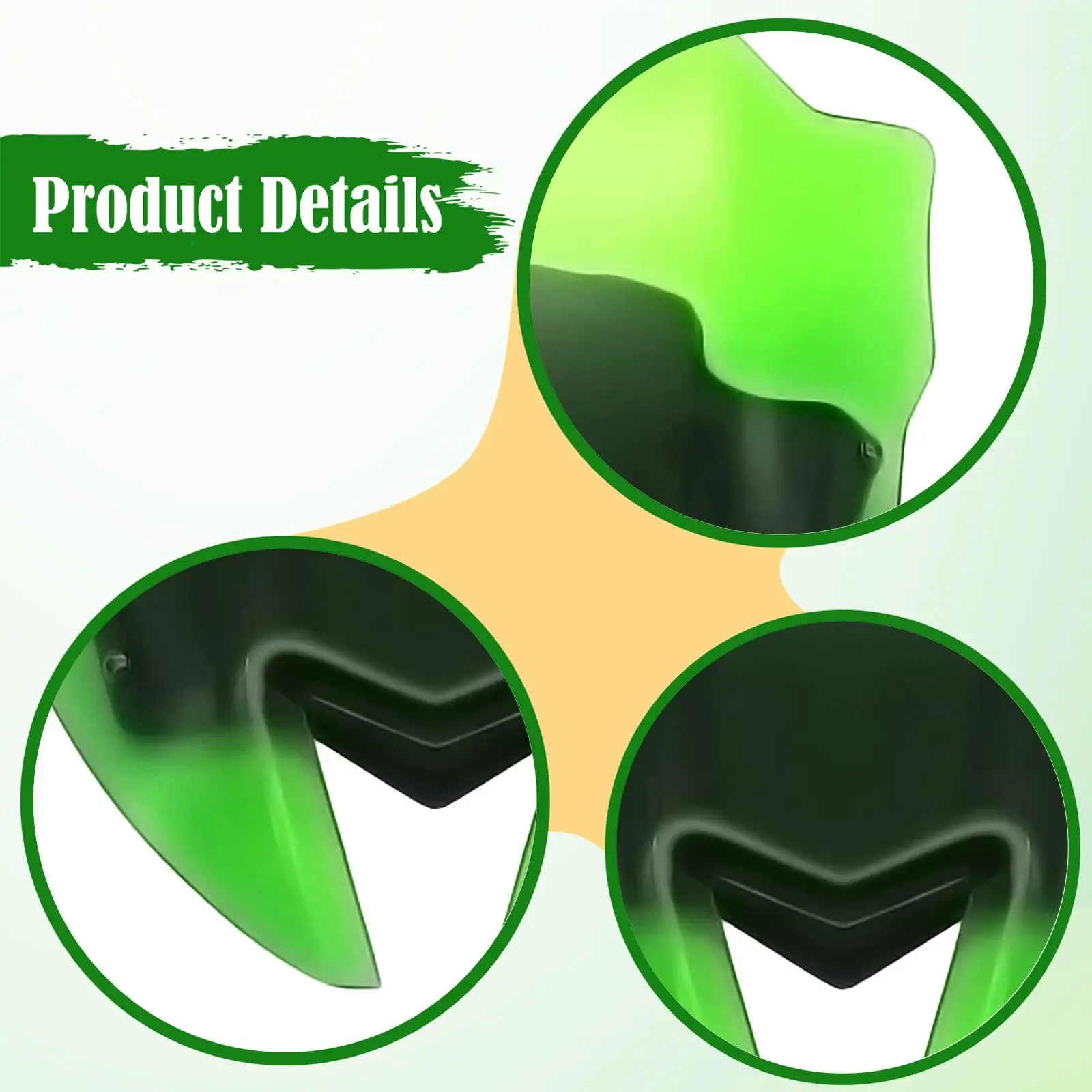 

Motorcycle Windshield Sturdy Spare Parts Replacement Easy Installation Wind Screen Windscreen Wind Deflector for Kawasaki