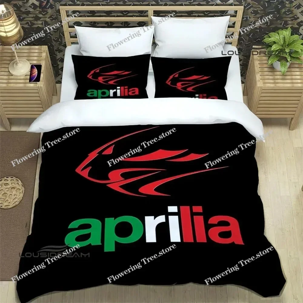 

Aprilia motorcycle print Bedding Sets exquisite bed supplies set duvet cover bed comforter set bedding set luxury birthday gift