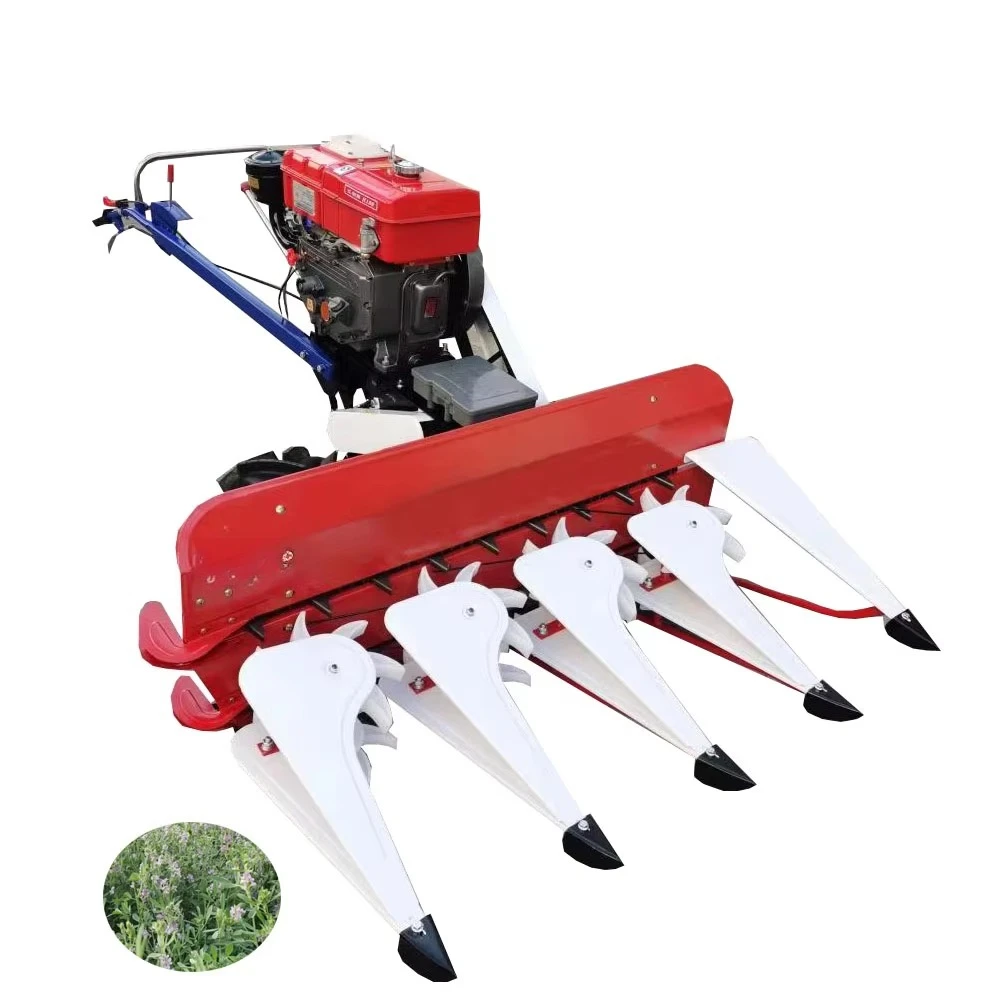 Agricultural Reaper Harvester Machine for Paddy Wheat  Alfalfa Harvesting