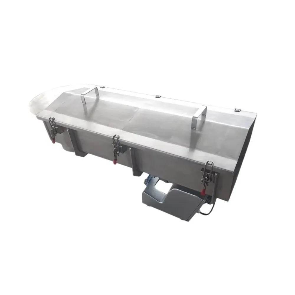 New DSW Industrial Vibratory Feeder Linear Vibrating Conveyor 220V High Quality Efficient Material Handling Equipment