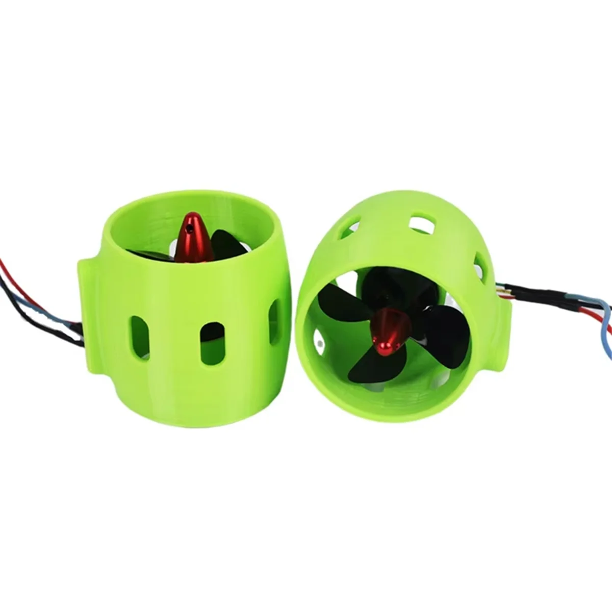 Y34A DC 12 V-24 V 20A ใต้น้ํา Jet เรือ 4 ใบมีด CW CCW Thruster เครื่องยนต์สําหรับ DIY RC หุ่นยนต์ Decoy Nest เรือ Submarine มอเตอร์ A