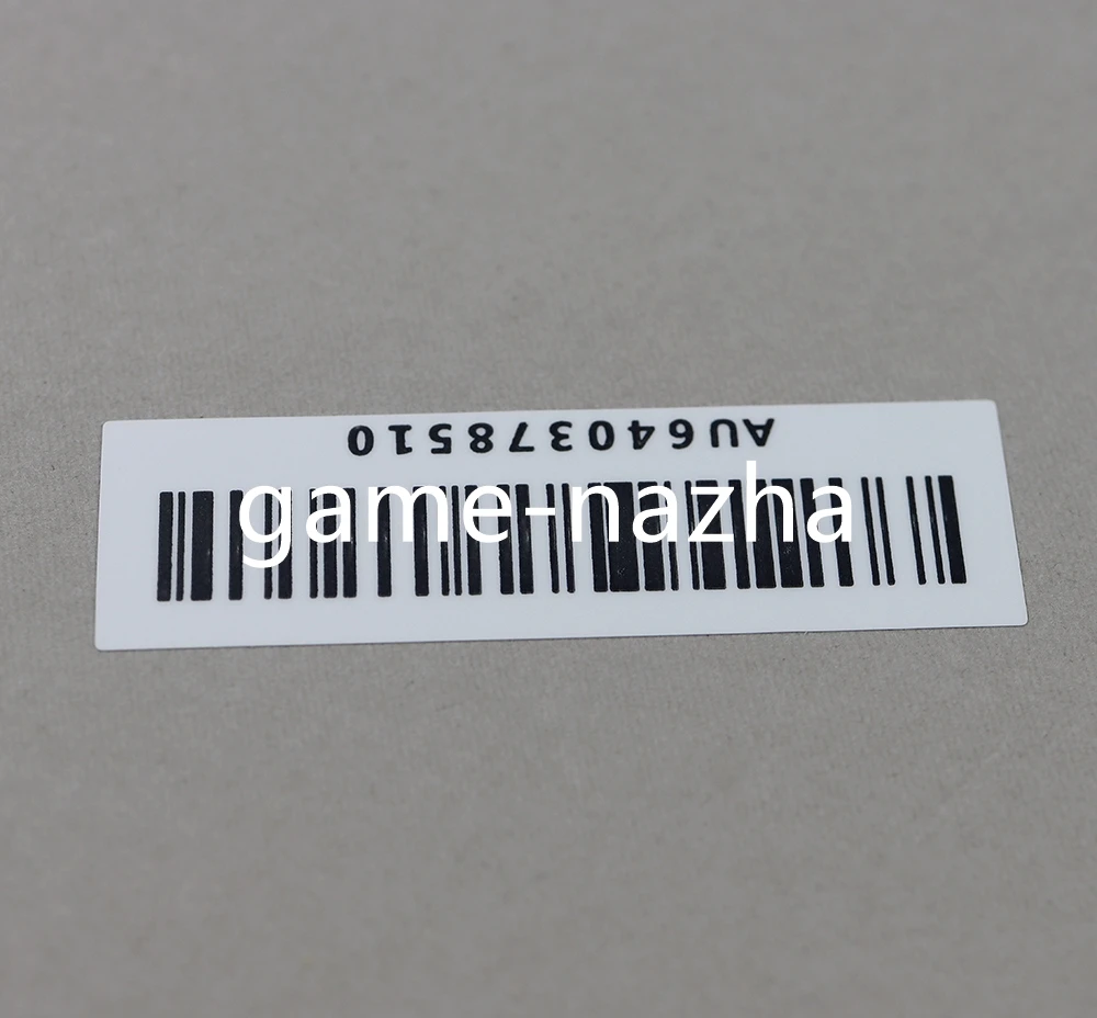 10PCS For GameBoy Advance Serial Number Sticker Back Label Replacement For GBA Label Stickers