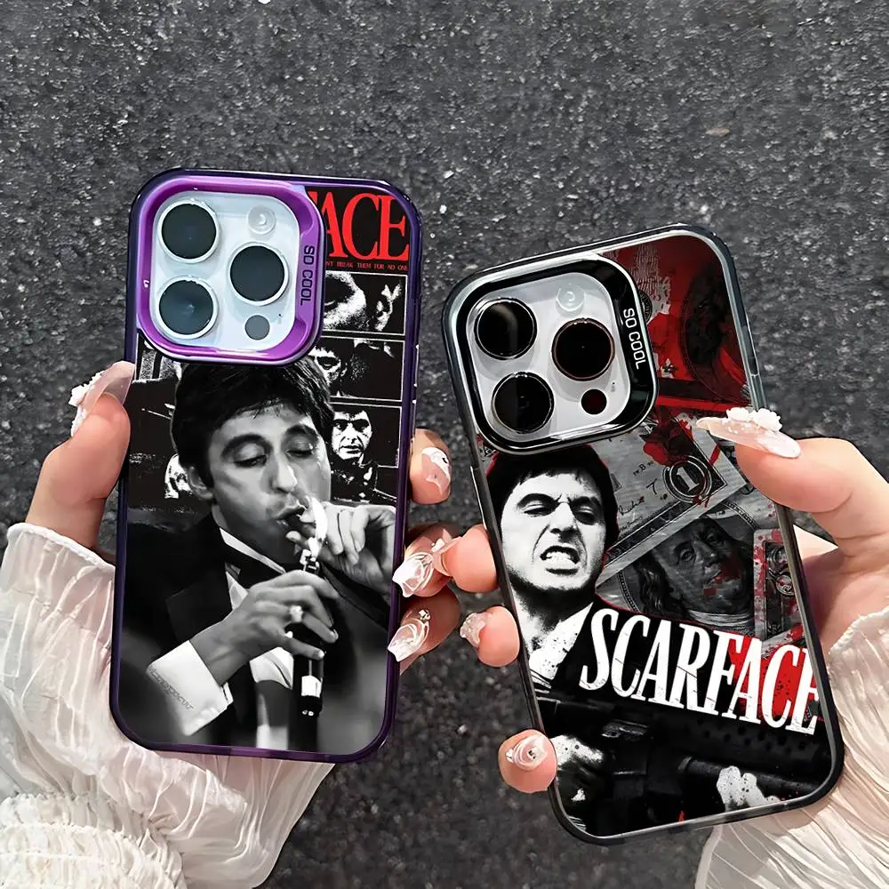 

Movie S-scarfaceS Phone Case For IPhone 17 16 15 11 12 13 14 Pro Max 16 Plus 12 Mini 7 8 XR XS 15Pro MAX Cove