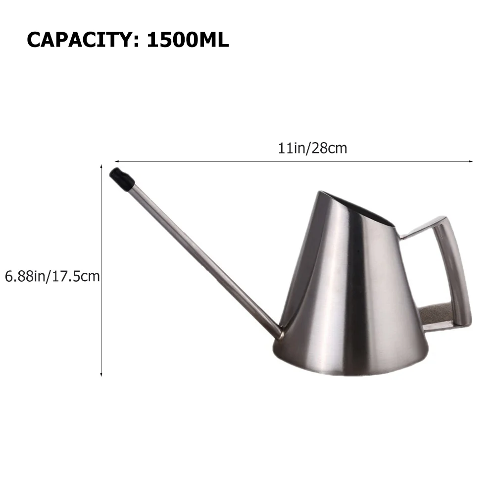 Long Mouth Watering Can Plant Pot Household Trustworthy Outdoor Indoor Garden Stainless Steel Planting Tool Affordable