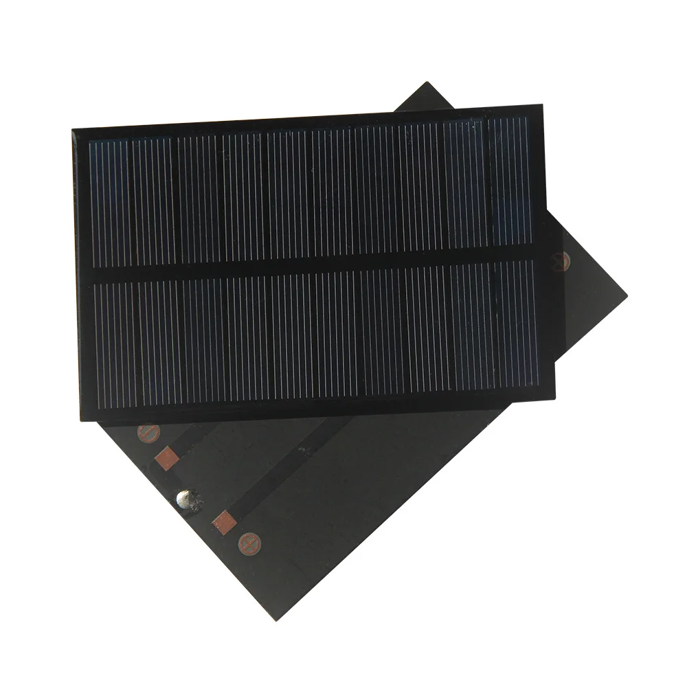 Factory Price 1.2W Small Size Solar Panel 5V Epoxy Solar Cell for Small Home Lighting System DIY Solar Charger 110*69MM 200PCS