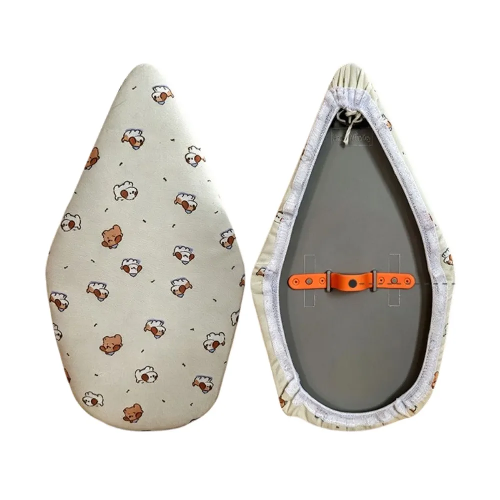 Heat Resistant Handheld Ironing Board Sponge Padding with Finger Loop Ironing Glove Mini Ironing Board