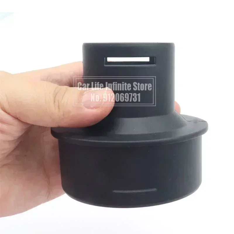 Connecteur de jonction de tuyau de conduit de chauffage de stationnement Diesel de voiture de 42mm à 75/60mm connecteur de sortie d'air noir