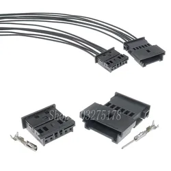 1 Set 6 Pin 1-1703874-1 1703874-1 1-1703874 Automotive Sensor Cable Harness Unsealed Connector with Terminals