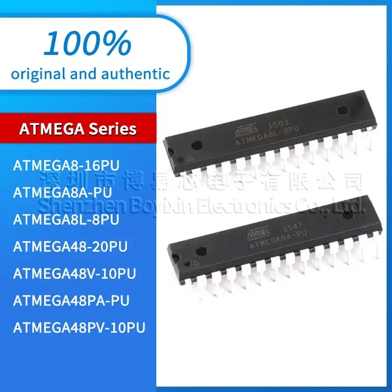 

Original genuine ATMEGA48PV-10PU ATMEGA48PA-PU ATMEGA48V-10PU ATMEGA48-20PU ATMEGA8L-8PU ATMEGA8A-PU ATMEGA8-16PU