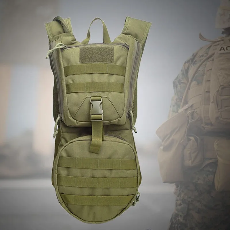 

3LT Tactical Hydration Pack - Large Capacity Camo Backpack for Hunting & Climbing, Outdoor Cycling Bag with Water Bladder