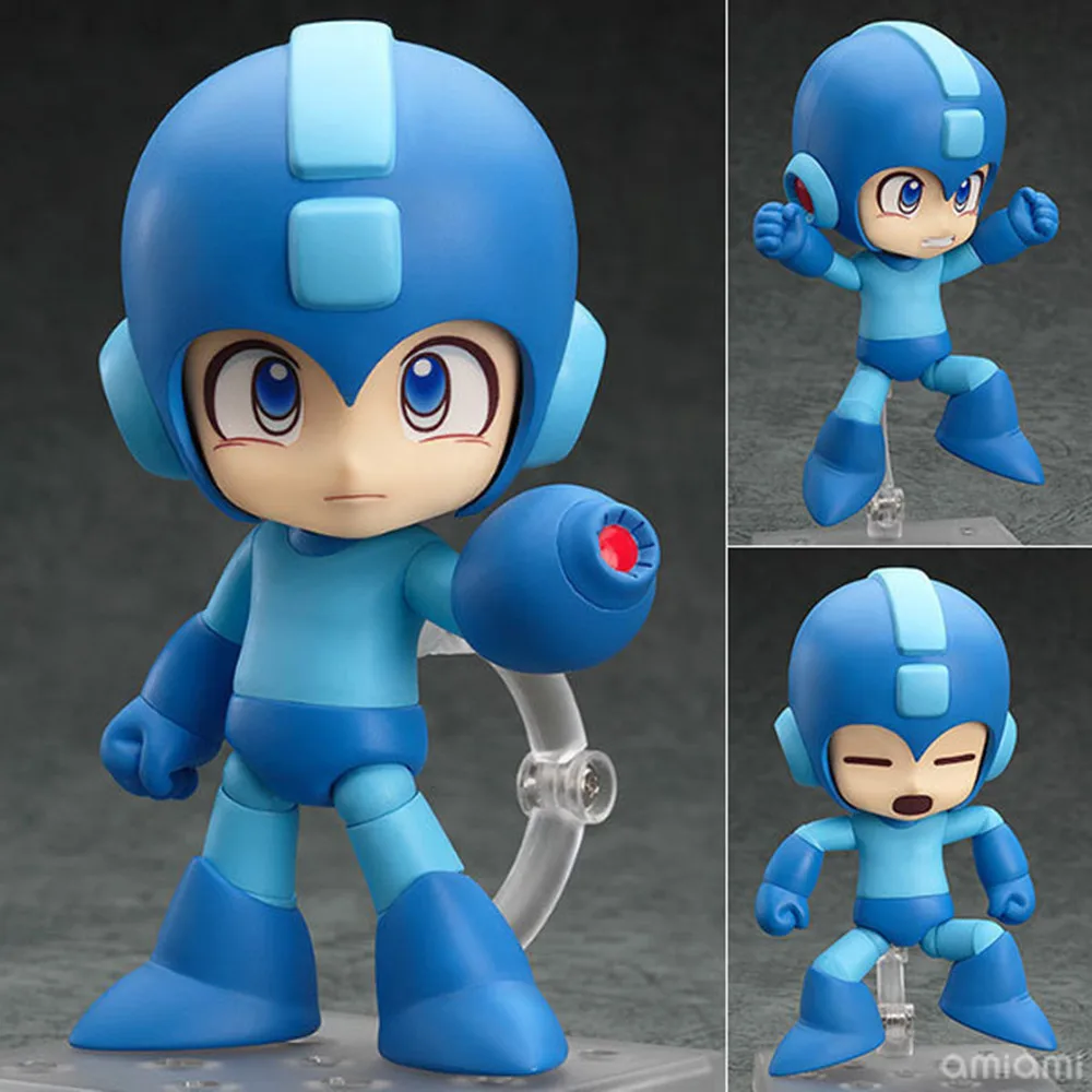 

Коллекционная фигурка Megaman Rockman 556 с изменяемым лицом, модель-кукла, подарок