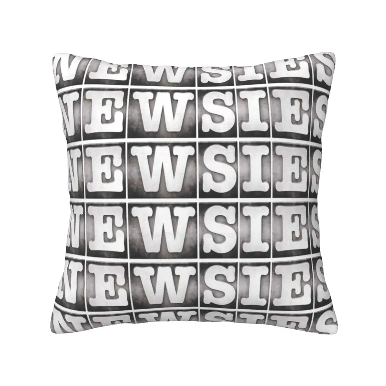 Newsies Logo Pillows Case Bedroom Home Decoration Newsies Musical Broadway Jack Carrying The Banner Lyrics Theater Fancies Logo