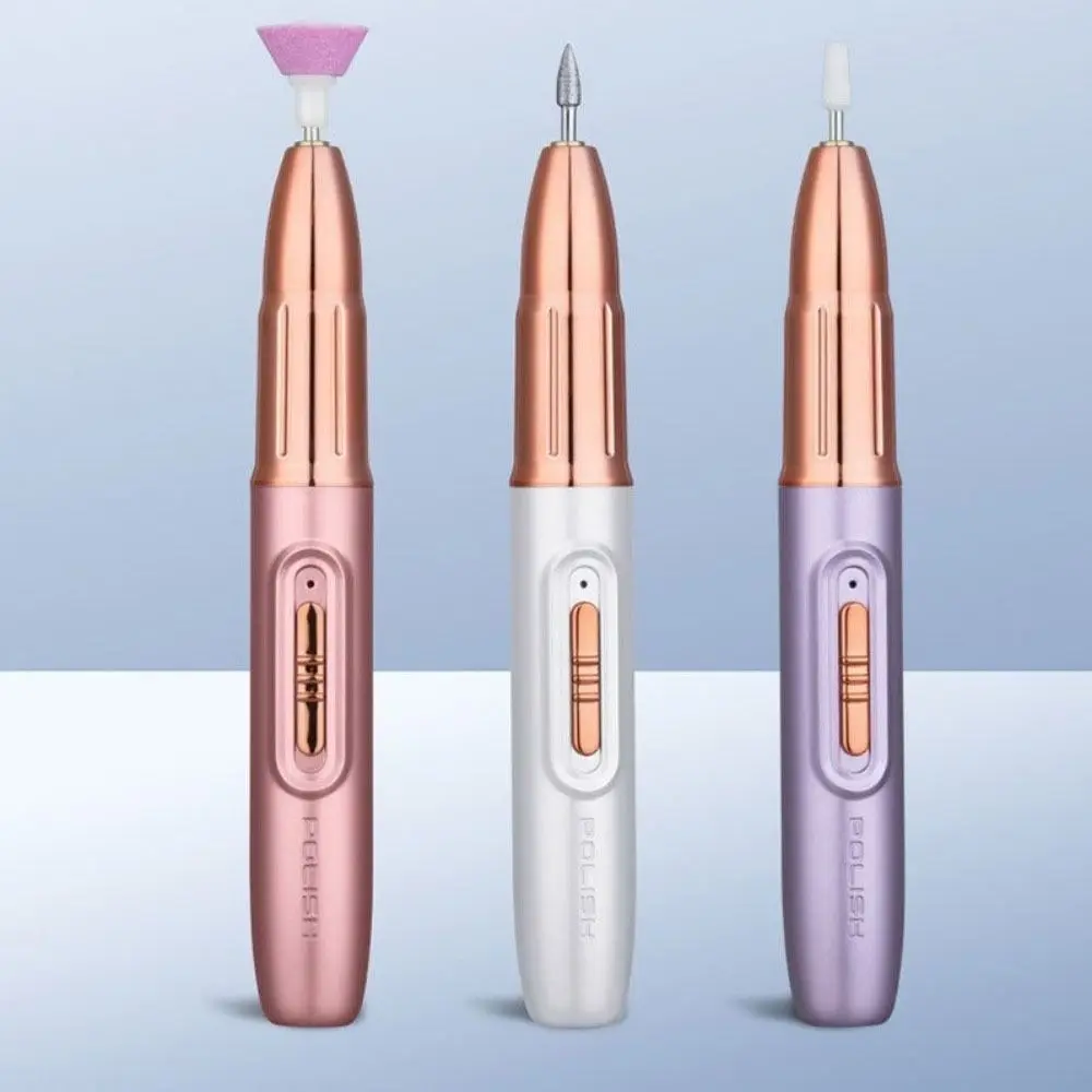 ポータブルハンドヘルド電動ネイルポリッシャー充電式強力ワイヤレスネイルドライヤー低ノイズネイルグラインダーキットネイルケアキット