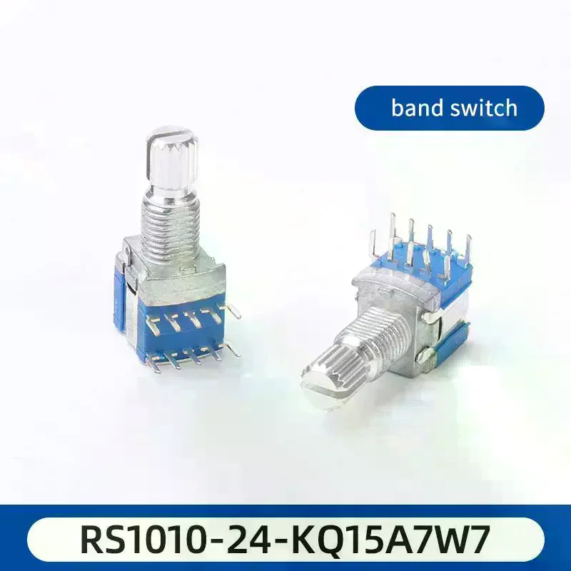 2Pcs Gear Change Switch DIY Accessories 1 Pole 2/3/4/5/6 Position 2 Pole 2/3/4 Position RS1010 Band Switch Rotary Switch