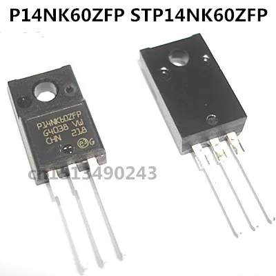 Original 2Pcs/P14NK60ZFP STP14NK60ZFP TO-220F