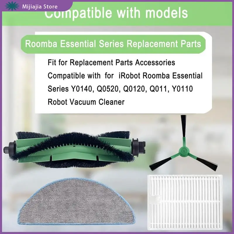 Irobot Roomba Essential 시리즈 Q0520, Q0120, Q011, Y0140, Y0110 로봇 진공 청소기 교체 부품 판매