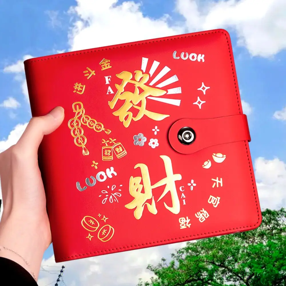 50Sheets Saving Money Binder Loose-leaf Portable Planner Organizer Wallet Storage Savings Handbook Colorful Shine Budget Binder